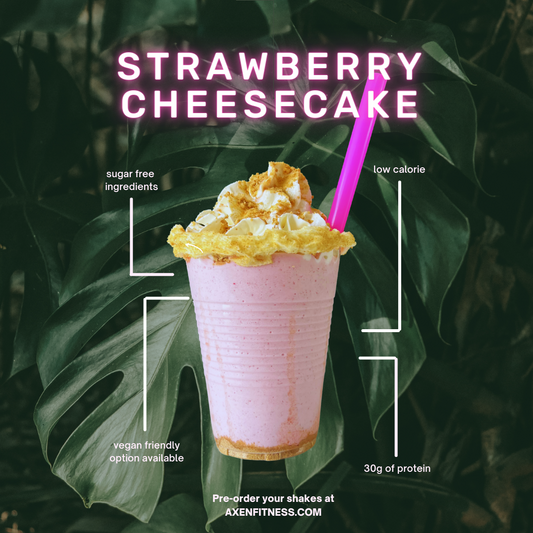 Strawberry Cheesecake Protein Shake