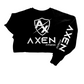 Cropped Crew Neck Pullover Sweatshirt